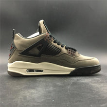 Load image into Gallery viewer, Nike Air Jordan 4 Retro Travis Scott Dark Mocha Sail Cool Grey Vred Men Shoes Sale Size US 7, 8, 8.5, 9, 10, 11, 12, 13