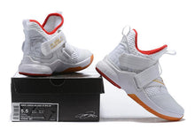 Load image into Gallery viewer, Nike Lebron Soldier XII 12 SFG EP Grey White Red Men Shoes Sale Size US7,8,8.5,9,10,11,12