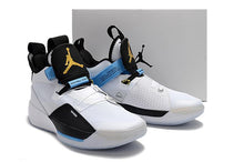 Load image into Gallery viewer, Nike Air Jordan 33 White Black Blue Men Shoes Sale Size US 7,8,8.5,9.5,10,11,12