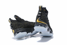 Load image into Gallery viewer, Nike Lebron XV 15 Black Gold Men Shoes Sale Size US7,8,8.5,9,10,11,12