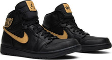 Load image into Gallery viewer, Nike Air Jordan 1 High BMH 2017 Black Gold Shoes Basketball Men Sale Size US 7, 8, 8.5, 9, 10, 11, 12, 13