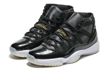 Load image into Gallery viewer, Nike Air Jordan Men 11 Black White Gold Basketball Men Size US 7 - 13