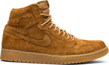 Load image into Gallery viewer, Nike Air Jordan 1 High Wheat Shoes Basketball Men Size US 7, 8, 8.5, 9, 10, 11, 12, 13