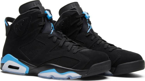 Nike Air Jordan 6 Retro Black University Black Shoes Sale Size US 7, 8, 8.5, 9, 10, 11, 12, 13