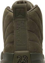 Load image into Gallery viewer, PSNY x Air Jordan 12 Retro &#39;Milan&#39; Olive Shoes Basketball Men Sale Size US 7 - 13