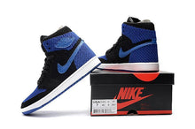 Load image into Gallery viewer, Nike Air Jordan 1 High Retro Flyknit Navy Black Shoes Basketball Men Size US 7 - 13