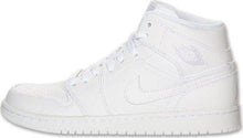 Load image into Gallery viewer, Nike Air Jordan 1 Mid White Shoes Basketball Men Size US 7, 8, 8.5, 9, 10, 11, 12, 13