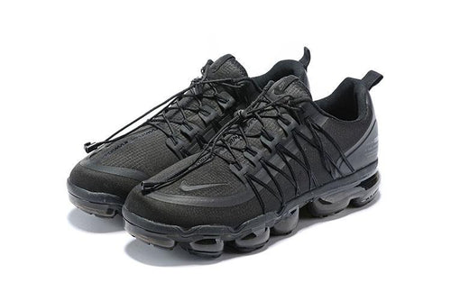 Nike Air Vapormax Run Utility All Black Shoes Sneakers Men Sale Size US 7, 8, 8.5, 9, 10, 11