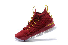 Load image into Gallery viewer, Nike Lebron XV 15 Red Yellow Men Shoes Sale Size US7,8,8.5,9,10,11,12