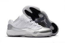 Load image into Gallery viewer, Nike Air Jordan 11 Retro Low White Metallic Silver Basketball Men Size US 7 - 13