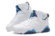 Load image into Gallery viewer, Nike Air Jordan 7 Retro White Blue Shoes Basketball Men Size US 7 - 13