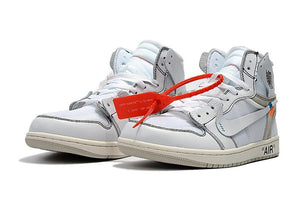 Nike Air Jordan 1 Part 2 OFF White Shoes Basketball Men Size US 7 - 13