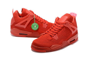 Nike Air Jordan 4 Flyknit 'UNIVERSITY RED' Basketball Men Sale Shoes Sneaker Size US 7 - 13