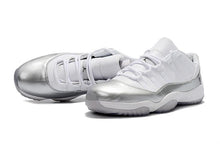 Load image into Gallery viewer, Nike Air Jordan 11 Retro Low White Metallic Silver Basketball Men Size US 7 - 13