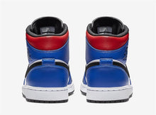Load image into Gallery viewer, Nike Air Jordan 1 Mid Top 3 Three White Red Black BLue Shoes Basketball Men Size US 7 - 13