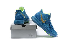 Load image into Gallery viewer, Kyrie 5 Navy Gold Basketball Shoes Men Sale Size US 7,8,8.5,9.5,10,11,12