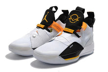 Load image into Gallery viewer, Nike Air Jordan 33 White Black Yellow Men Shoes Sale Size US 7,8,8.5,9.5,10,11,12