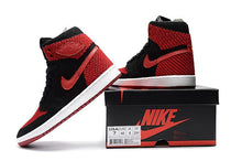 Load image into Gallery viewer, Nike Air Jordan 1 High Retro Flyknit Red Shoes Basketball Men Size US 7 - 13