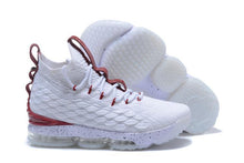 Load image into Gallery viewer, Nike Lebron XV 15 White Bordeaux Red Men Shoes Sale Size US7,8,8.5,9,10,11,12