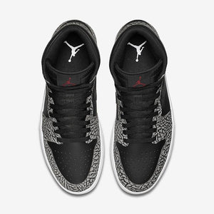 Nike Air Jordan 1 Black Elephant Shoes Basketball Men Size US 7 - 13