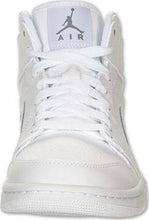 Load image into Gallery viewer, Nike Air Jordan 1 Mid White Shoes Basketball Men Size US 7, 8, 8.5, 9, 10, 11, 12, 13