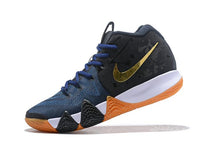 Load image into Gallery viewer, Nike Kyrie 4 Black Navy Gold Basketball Shoes Sneaker Sale Size US 7,8,8.5,9.5,10,11,12