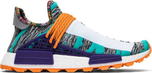 Pharrell x NMD Human Race Trail 'Solar Pack' Grey Light Blue Shoes Men Women Sneaker Sale All Size US 7-11