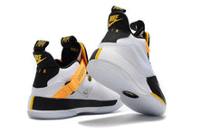 Load image into Gallery viewer, Nike Air Jordan 33 White Black Yellow Men Shoes Sale Size US 7,8,8.5,9.5,10,11,12