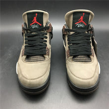 Load image into Gallery viewer, Nike Air Jordan 4 Retro Travis Scott Dark Mocha Sail Cool Grey Vred Men Shoes Sale Size US 7, 8, 8.5, 9, 10, 11, 12, 13