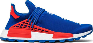 Pharrell x N.E.R.D. x NMD Human Race Trail Blue Shoes Men Women Sneaker Sale All Size US 7-11