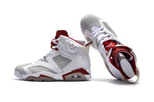 Load image into Gallery viewer, Nike Air Jordan 6 Retro &#39;Maroon&#39; 2015 White Bordeaux Men Shoes Sale Size US 7, 8, 8.5, 9, 10, 11, 12, 13