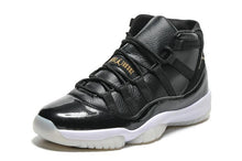 Load image into Gallery viewer, Nike Air Jordan Men 11 Black White Gold Basketball Men Size US 7 - 13
