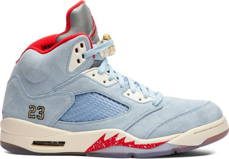Trophy Room x Air Jordan 5 Retro 'Ice Blue' Men Shoes Sale Size US 7, 8, 8.5, 9, 10, 11, 12, 13