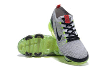 Load image into Gallery viewer, Nike Air Vapormax Flyknit 3 &quot;Neon&quot; Grey Black White Shoes Sneakers Men Sale Size US 7, 8, 8.5, 9, 10, 11