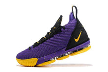 Load image into Gallery viewer, Nike Lebron XV 16 EP Purle Yellow Black Men Shoes Sale Size US7,8,8.5,9,10,11,12