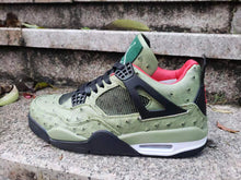 Load image into Gallery viewer, Nike Air Jordan 4 Retro OG “Cactus Jack” Olive Black Red Basketball Men Size US 7 - 13