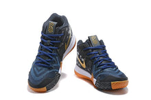 Load image into Gallery viewer, Nike Kyrie 4 Black Navy Gold Basketball Shoes Sneaker Sale Size US 7,8,8.5,9.5,10,11,12