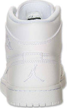 Load image into Gallery viewer, Nike Air Jordan 1 Mid White Shoes Basketball Men Size US 7, 8, 8.5, 9, 10, 11, 12, 13