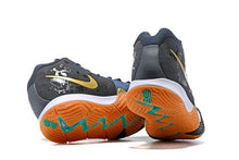 Load image into Gallery viewer, Nike Kyrie 4 Black Navy Gold Basketball Shoes Sneaker Sale Size US 7,8,8.5,9.5,10,11,12