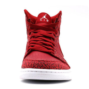 Nike Air Jordan 1 Red Elephant Shoes Basketball Men Size US 7 - 13