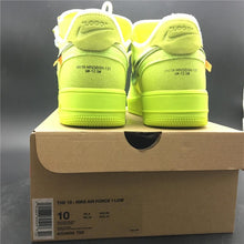 Load image into Gallery viewer, Nike OFF-WHITE VOLT X AIR FORCE 1 Shoes Basketball Men Size US 7, 8, 8.5, 9, 10, 11, 12, 13