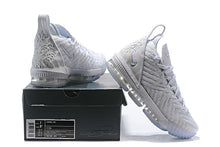 Load image into Gallery viewer, Nike Lebron XV 16 EP Grey White Men Shoes Sale Size US7,8,8.5,9,10,11,12