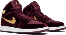 Load image into Gallery viewer, Nike Air Jordan 1 High Heiress GG &#39;Velvet&#39; Shoes Basketball Men Sale Size US 7, 8, 8.5, 9, 10, 11, 12, 13