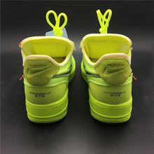 Load image into Gallery viewer, Nike OFF-WHITE VOLT X AIR FORCE 1 Shoes Basketball Men Size US 7, 8, 8.5, 9, 10, 11, 12, 13
