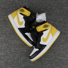 Load image into Gallery viewer, Nike Air Jordan 1 High Retro OF 6 Ring White Black Yellow Shoes Basketball Men Size US 7 - 13