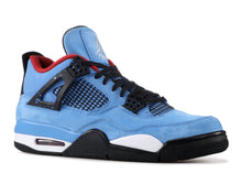 Load image into Gallery viewer, Nike Air Jordan 4 Retro Travis Scott &quot;CACTUS JACK&quot; Houston Oilers Blue Men Shoes Sale Size US 7, 8, 8.5, 9, 10, 11, 12, 13