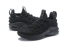 Load image into Gallery viewer, Nike Lebron XV 15 Low All Black Men Shoes Sale Size US7,8,8.5,9,10,11,12