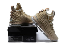 Load image into Gallery viewer, Nike Lebron XV 15 Brown White Men Shoes Sale Size US7,8,8.5,9,10,11,12