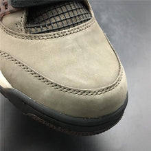 Load image into Gallery viewer, Nike Air Jordan 4 Retro Travis Scott Dark Mocha Sail Cool Grey Vred Men Shoes Sale Size US 7, 8, 8.5, 9, 10, 11, 12, 13