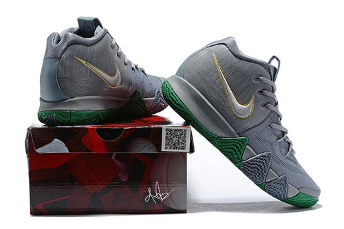 Nike Kyrie 4 B'City Guardians' Grey Men Basketball Shoes Sale Size US 7,8,8.5,9.5,10,11,12